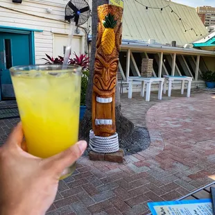 Tropical drinks in a tropical atmosphere!