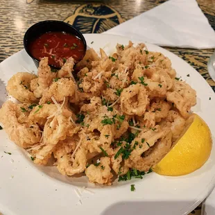 free Crispy Calamari