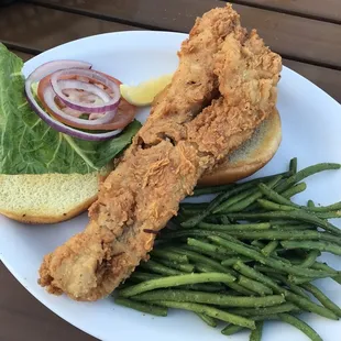 Beer Battered Fish Sandwich