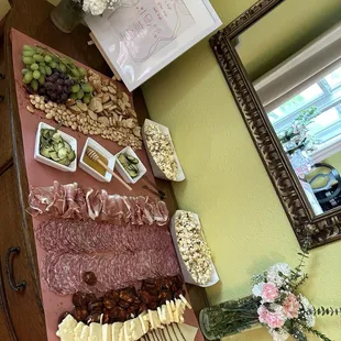 Build your own charcuterie board for our private party