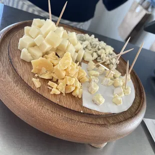 Specialty cheese samples