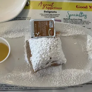 Beignets - You can see they already dug in!