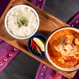 Tom Yum Soup #tomyum #soup #seaburry #seafood