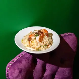 Seafood Fried Rice #seafood #friedrice #seaburry