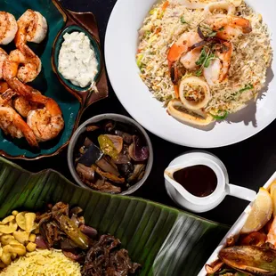 Seafood Fried Rice #seafood #friedrice #seaburry #garlicshrimp