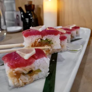 Tuna Citrus Pressed Roll
