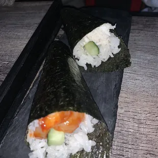 Snow Crab Hand Rolls