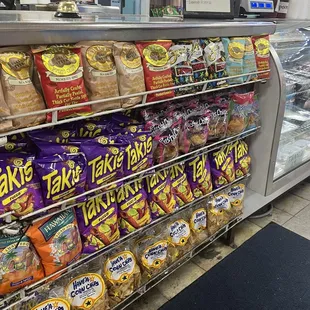 some of the chips!!! there's more not shown.