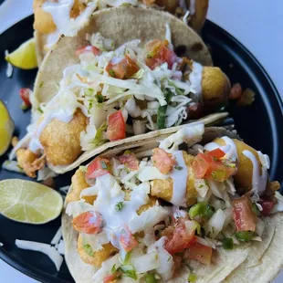 Shrimp tacos