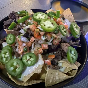 nachos, food