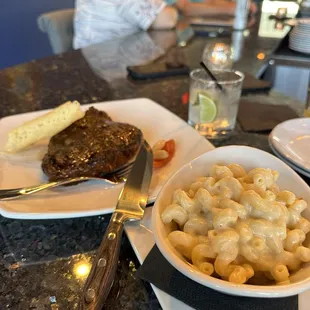 Rib eye (regular) small lobster &amp; cheese