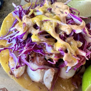 Octopus Spicy Taco
