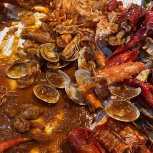 Seafood and Crawfish