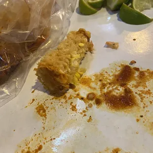 A side order of corn for a $1.99 charge