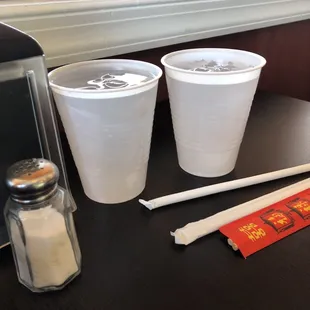 Water. If you order water with your meal be sure and specify bottled water, if not, this is what you get. Straight out da back sink.