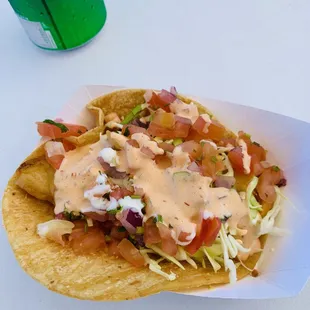 Regular fish taco