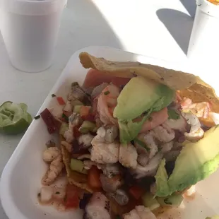 Tostada Mixta