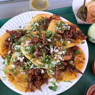 Thursdays are best for tacos Al pastor.  Yummy