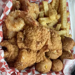 Fish and Shrimp Combo