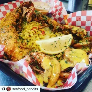 paella, food