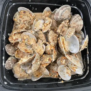 Clam. Garlic pepper, hot (so spicy, so good)