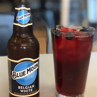 Blue Moon and Sangria