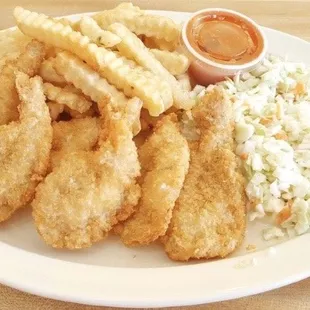 fish and chips, food