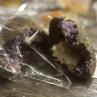 Ube cheese bread