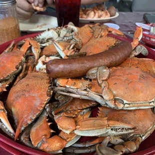 Boiled Crabs