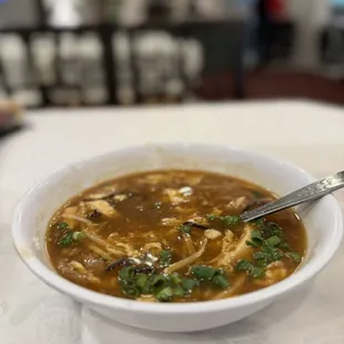 Hot and sour soup