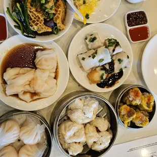 Sunday dim sum spread!