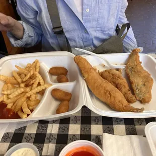 P1. Fish Fillet Platter