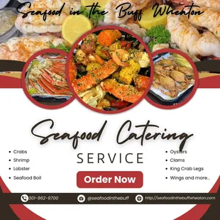 Catering Services Offered