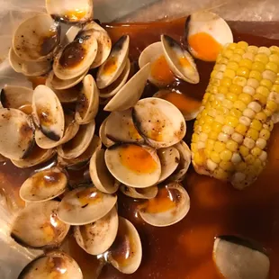 Small1 lb. Clams these clams were tiny ASF watered down salt sauce