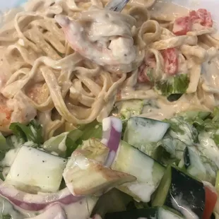 Shrimp Alfredo