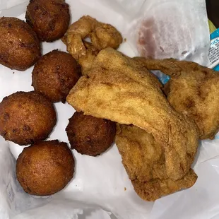 Fried Fish w/ Hush Puppies