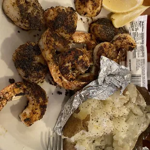 Blackened Scallops