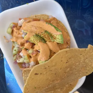 Fish Ceviche Tostada