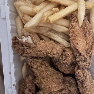 Check out all the salt lol.  Tasty though once I rubbed most of it off