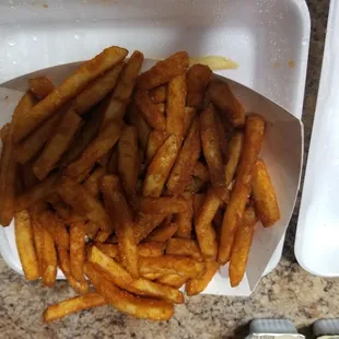 Cajun fries too