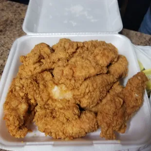 Chicken tenders bigger than canes! For a great price!!