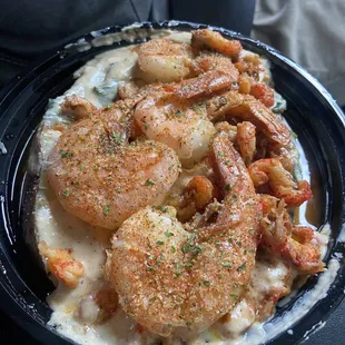 Loaded Seafood Baked Potato