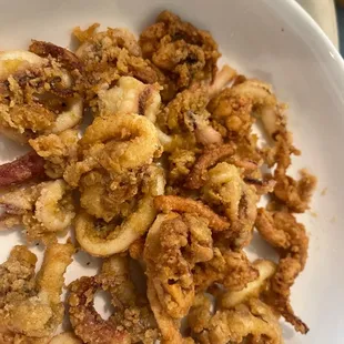 Squid - I made some calamari.