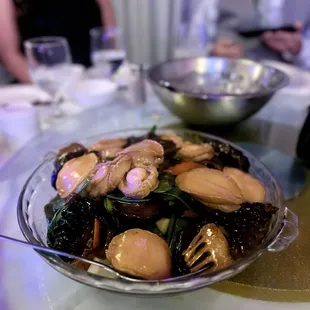 Abalone and Vegetable Stir-Fry