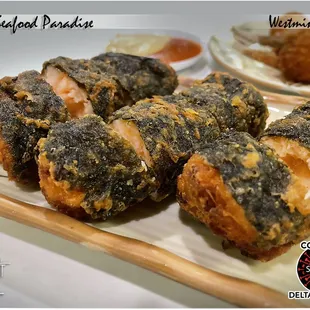 Shrimp Seaweed Roll - Good; nice portions; tasty.