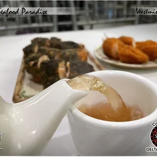 Hot tea - Made with tea bags