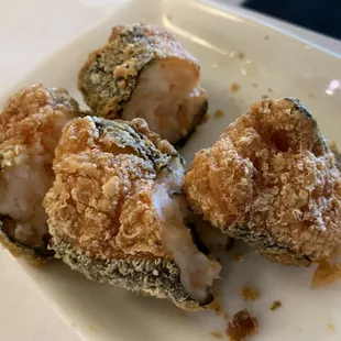 Steamed Shrimp Wrapped