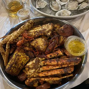 Combo #2 &amp; Dozen Half-Shell Oysters