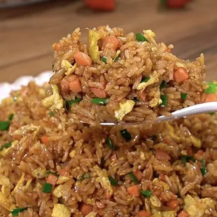 a bowl of fried rice