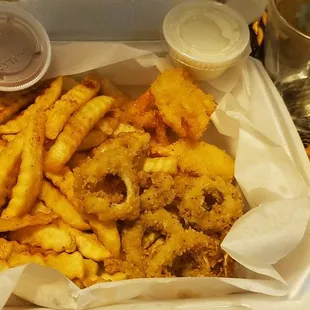 Worst tasting want to be seafood in OK